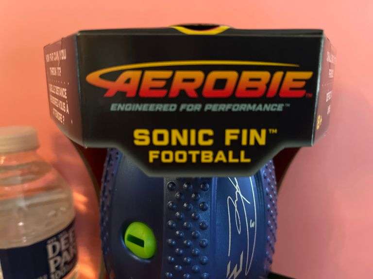 Coop Sonic Fin Football - Aerobic Whistling Football With Adjustable Fins For Long Throws