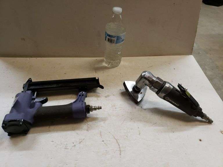 Kobalt Air Angle Sander And Nail Gun Trice Auctions