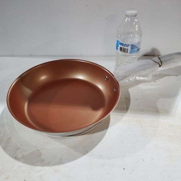 2 NuWave Copper Frying Pans,New. 1 Is 10.5" And The Other Is 9" Trice