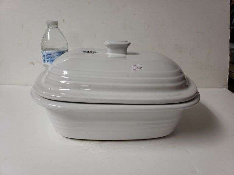 The Pampered Chef Stoneware Casserole Dish Trice Auctions