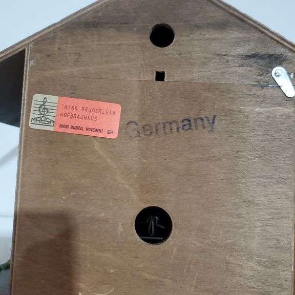 Germany Coo Coo Clock, HOLIDAY Trice Auctions