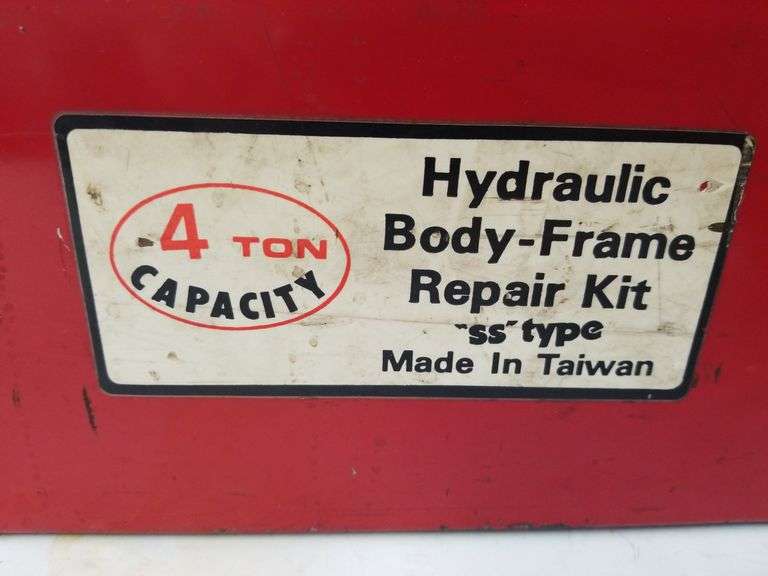 Cobra Hydraulic BodyFrame Repair Kit Ss Type 4 Ton Trice Auctions