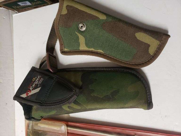 Gun Holsters, Safe And Rifle Cleaning Rods Trice Auctions