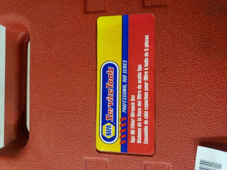 Napa Oil Filter Wrench Set Trice Auctions