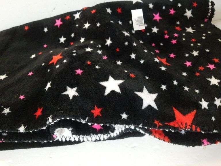 Victoria Secret Fleece Star Blanket Trice Auctions