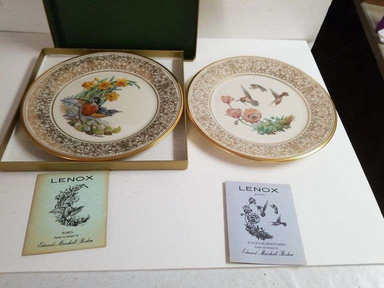 Lenox Decorative Plates Trice Auctions