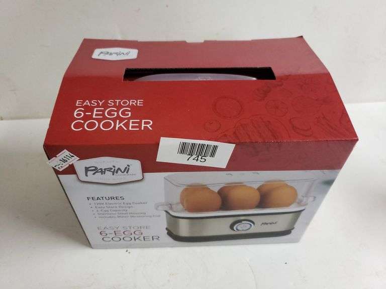 Parini Egg Cooker. New Trice Auctions