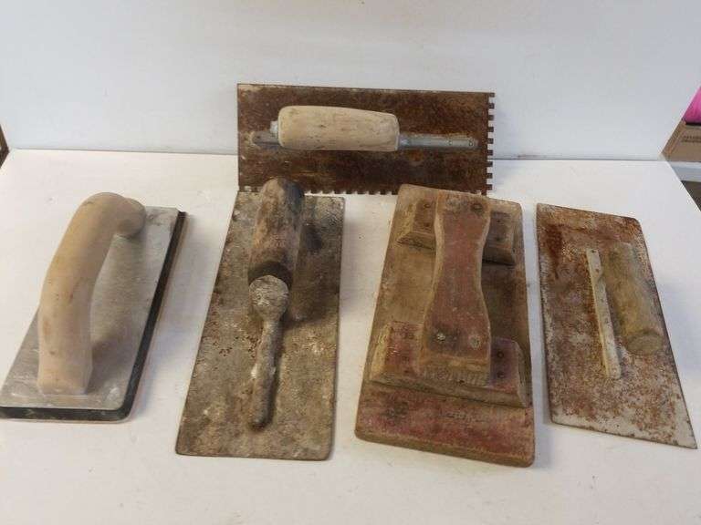 Rubber Float, Tile Tools Trice Auctions