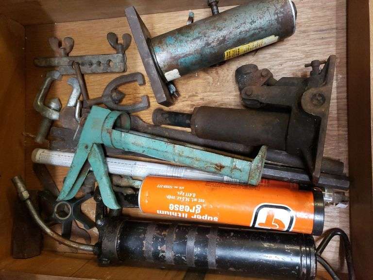Hydraulic Jacks, Clamps And Caulking Guns Trice Auctions