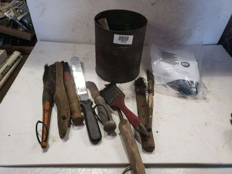 Shelving Brackets, Paint Brushes And More Trice Auctions