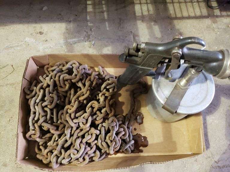 Paint Sprayer And Chain Trice Auctions
