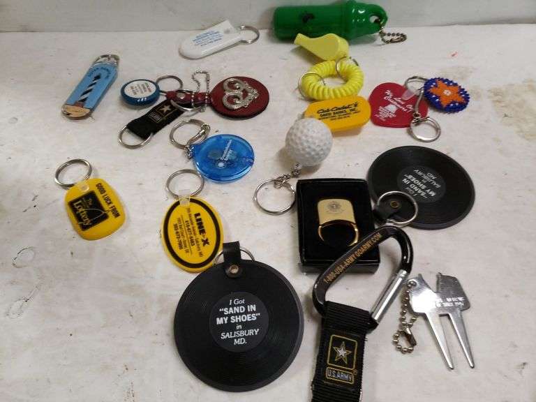 Assorted Keychains Trice Auctions
