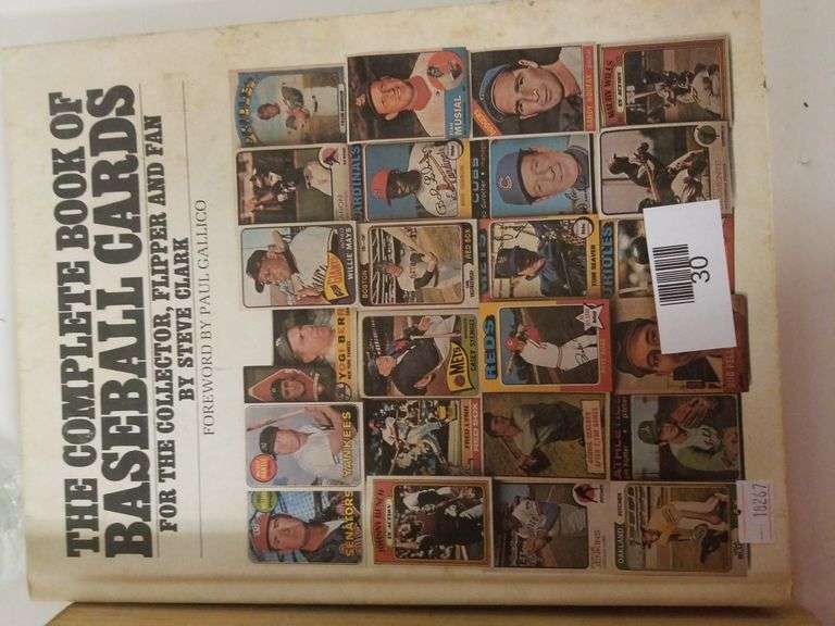 Baseball Card Books Trice Auctions