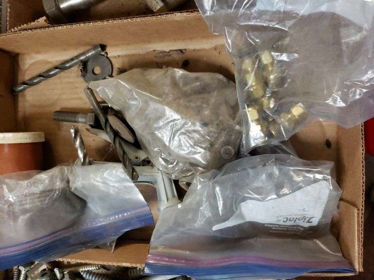 Fittings. Drill Bits, Nuts And Bolts Trice Auctions