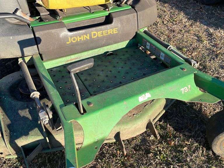 John Deere Ztrak 737 Zero Turn Riding Lawn Mower Trice Auctions