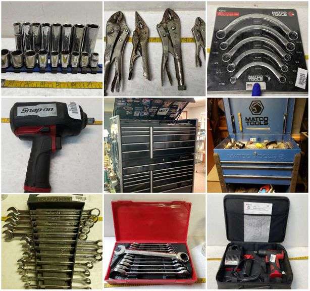 4/10/22 - Mechanic Retirement Tool Auction - Snap-on, Matco, MAC & others