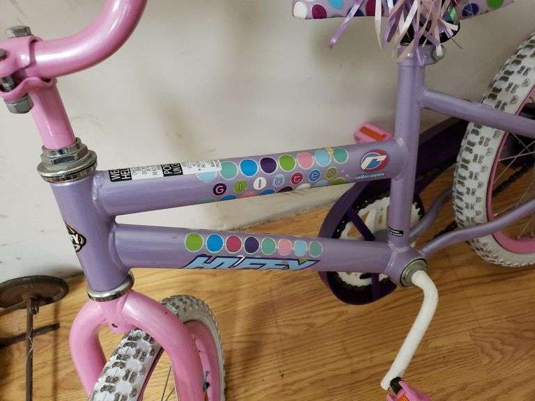 huffy 16 glitter bike