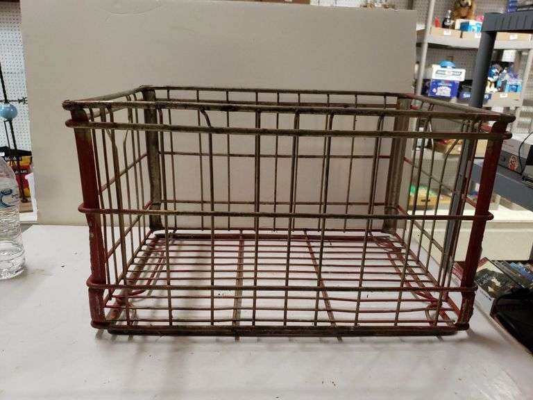 Vintage Wire Crate Trice Auctions