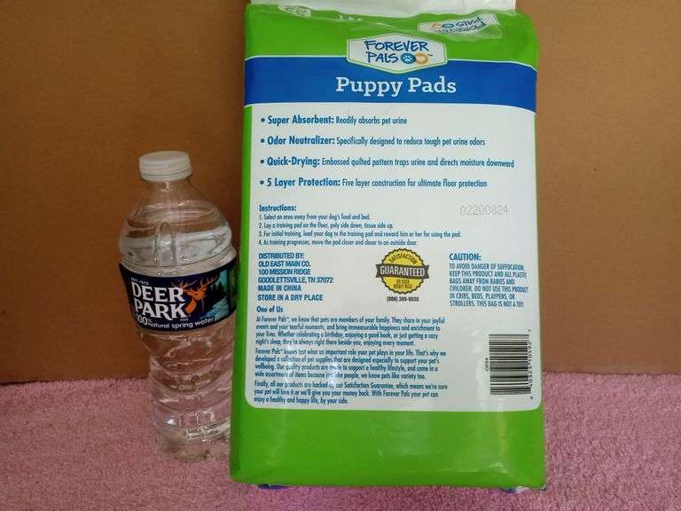 NEW 3 Packs Forever Pals Puppy Pads 32 in each pack Trice Auctions
