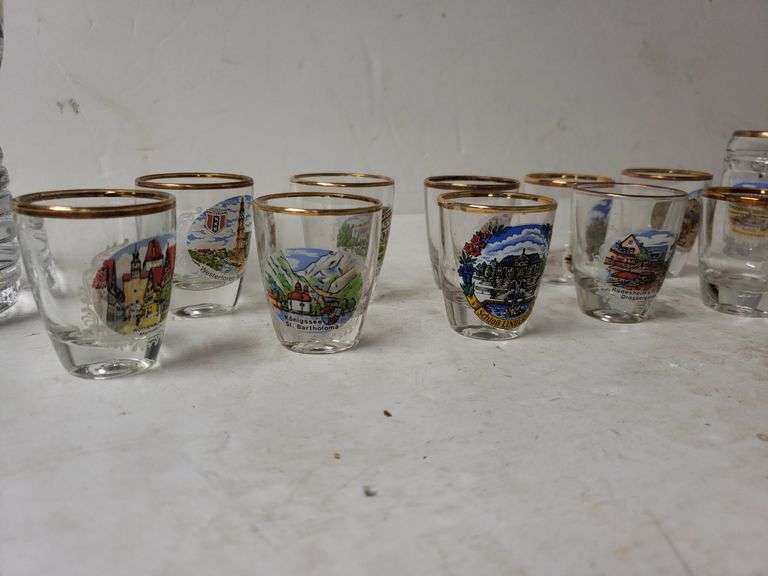 Vintage German Shot Glasses Trice Auctions