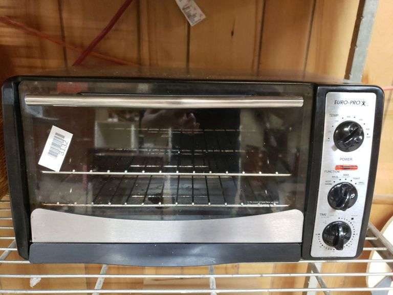 Euro Pro Toaster Oven Trice Auctions