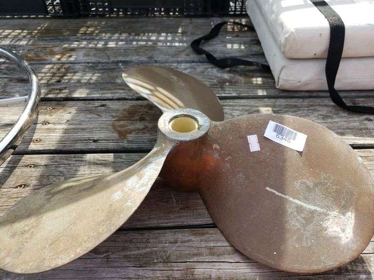 Brass Boat Propeller Trice Auctions