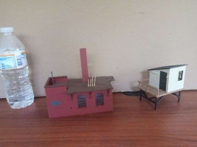 2 Model Railroad Buildings Trice Auctions