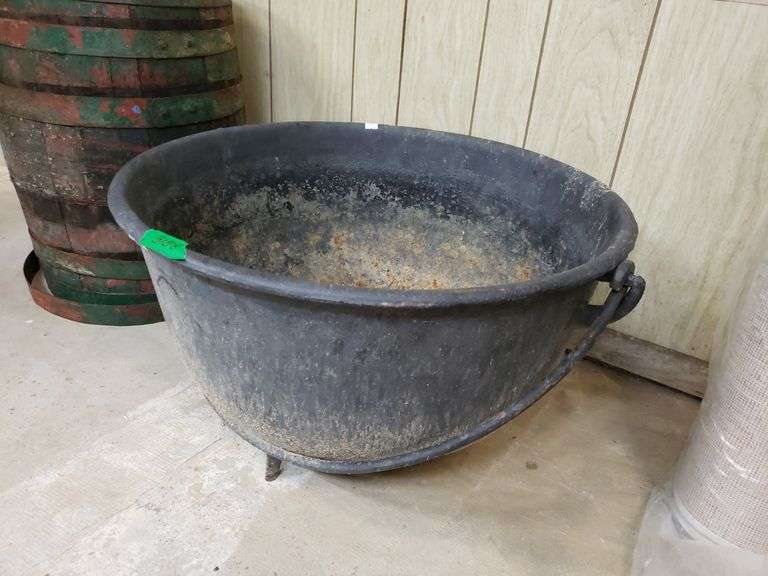 Large Cast Iron Cauldron Trice Auctions