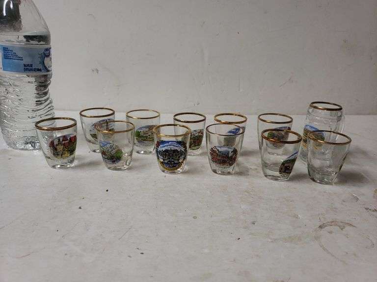 Vintage German Shot Glasses Trice Auctions