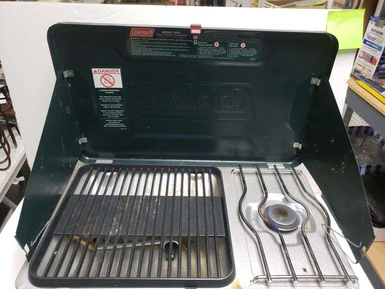 Vintage Coleman Propane Grill Stove Trice Auctions
