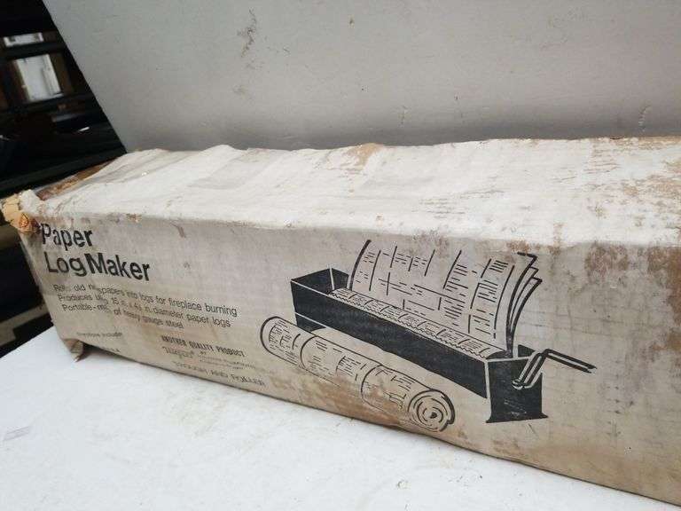Paper Log Maker Trice Auctions