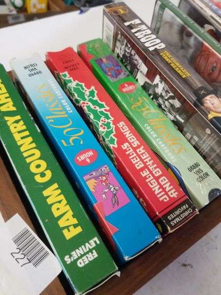 VHS Tapes, DVDs - Trice Auctions