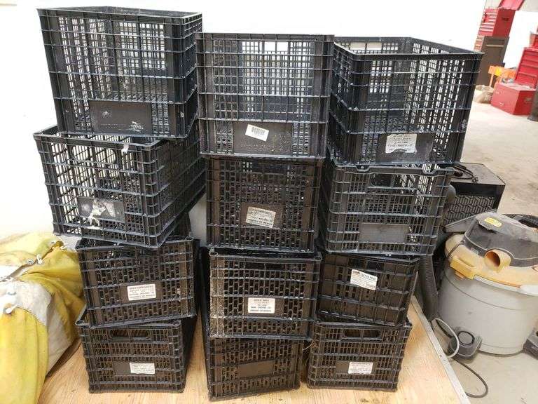 12 Vegetable Crates Trice Auctions