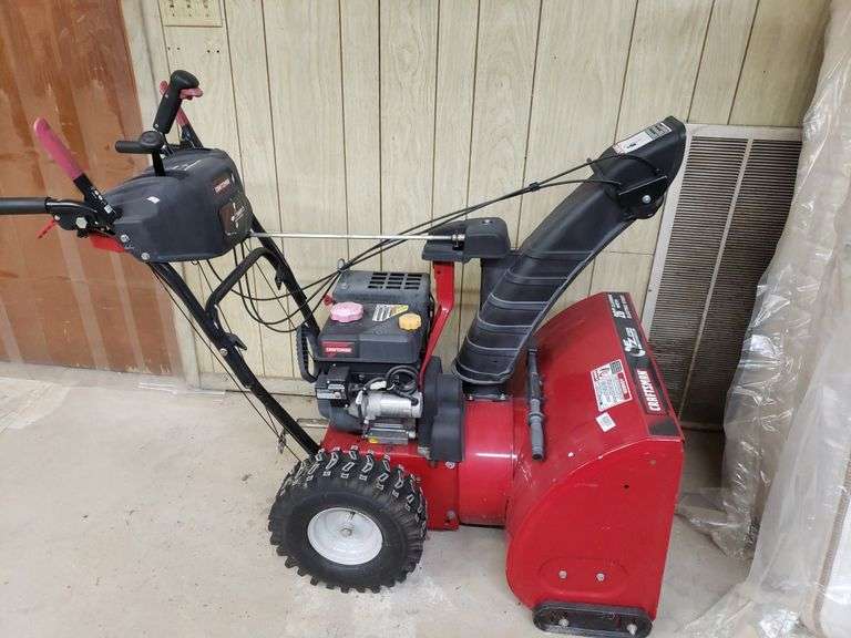 Craftsman Snow Thrower Blower Trice Auctions