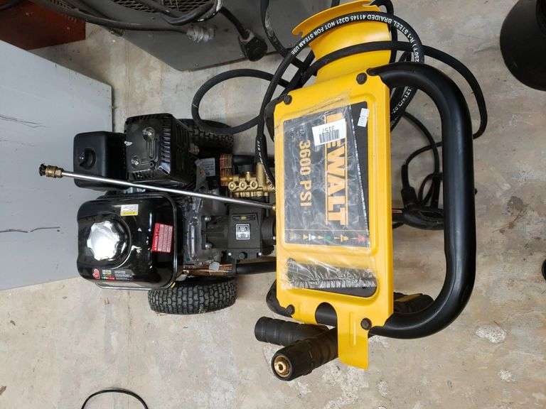 Dewalt 3600 PSI Pressure Washer Trice Auctions
