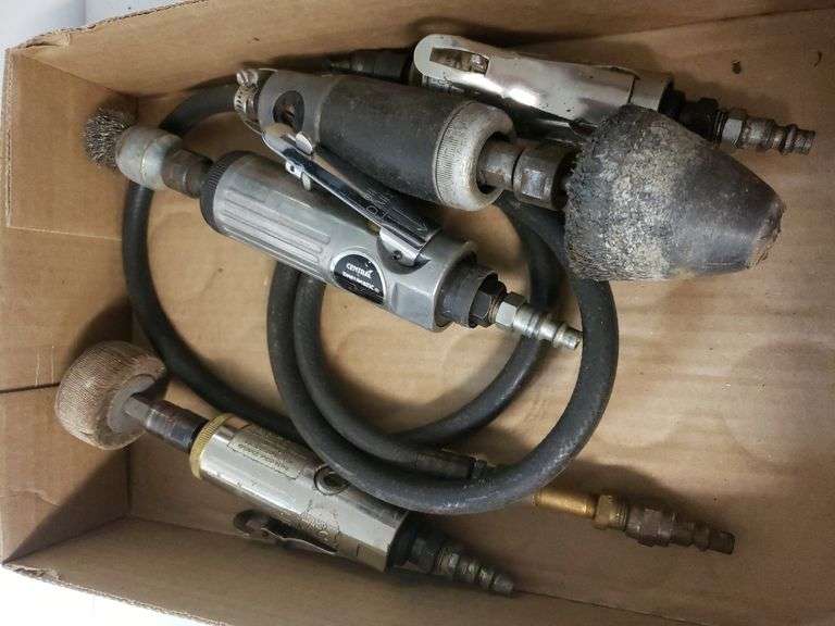 Central Pneumatic Air Die Grinders And More Trice Auctions
