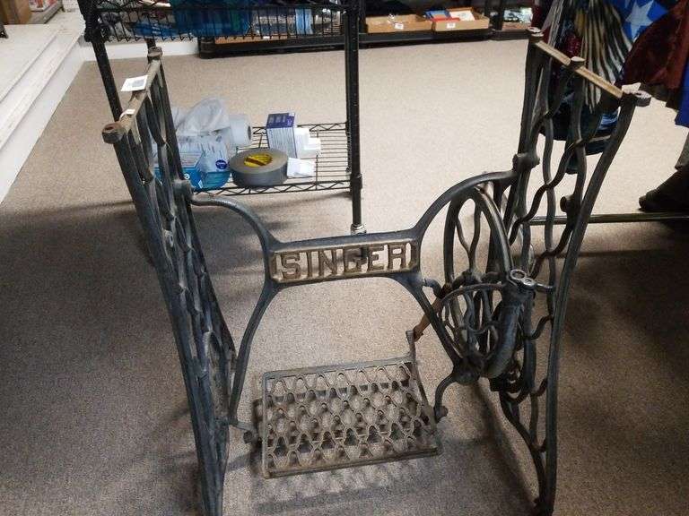Vintage Singer Sewing Machine Base Trice Auctions