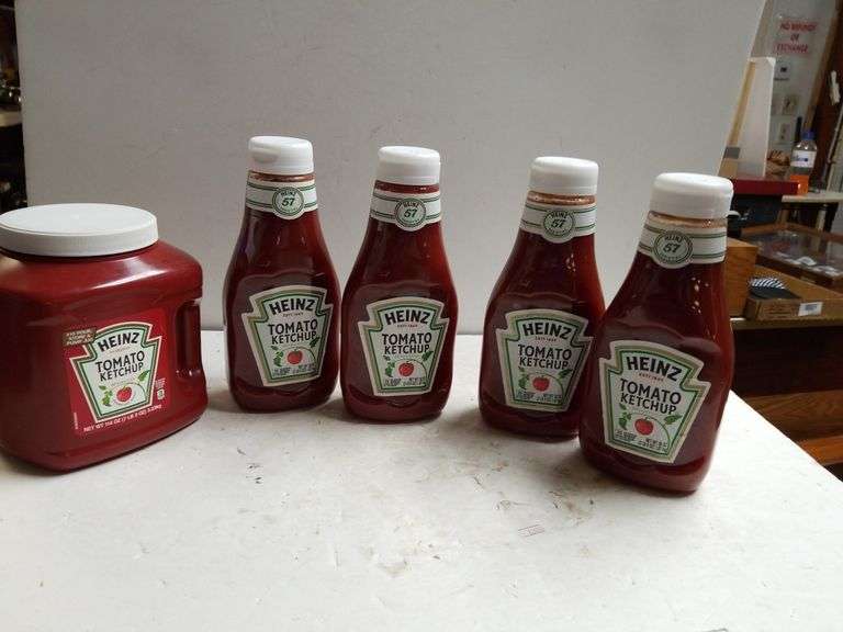 Large Lot Of Heinz Ketchup Trice Auctions