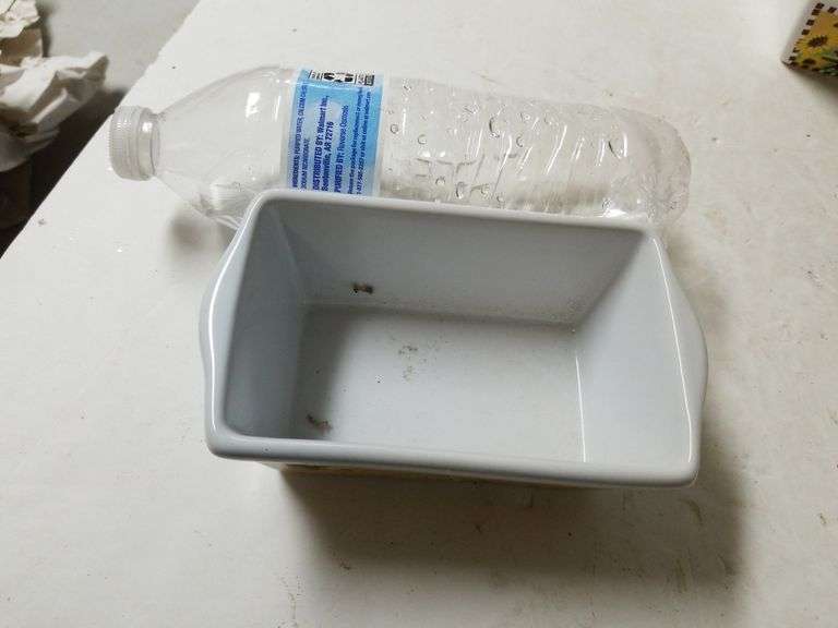 Lot Of 10 Glass Mini Loaf Pans, 2 Designs Trice Auctions