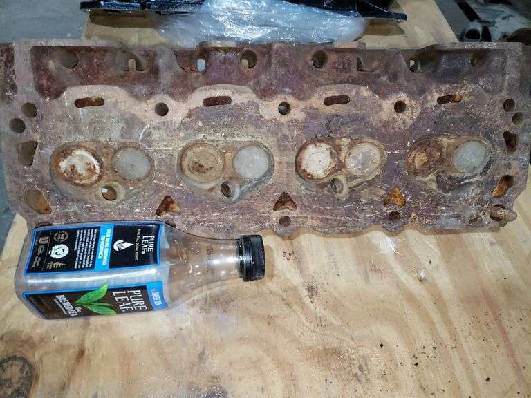 Pair Of Ford Cast Iron Heads Trice Auctions