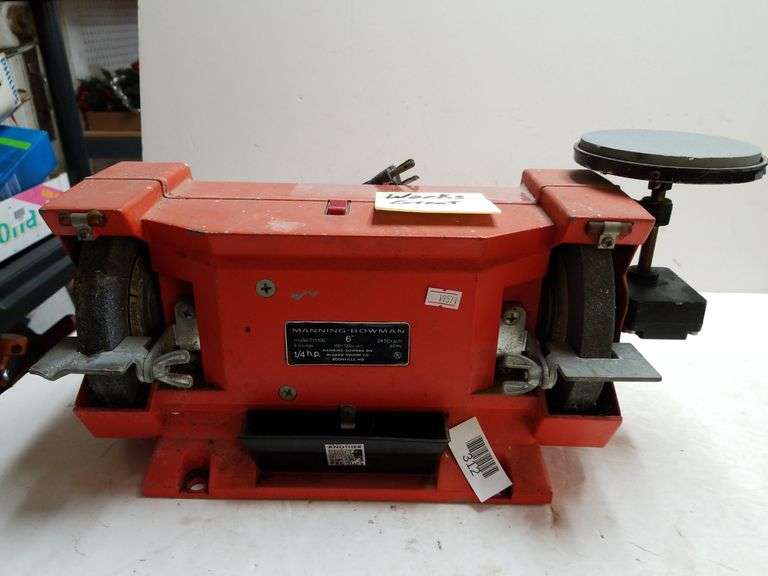 ManningBowman 715100 6 In. Grinder, Works Great Trice Auctions