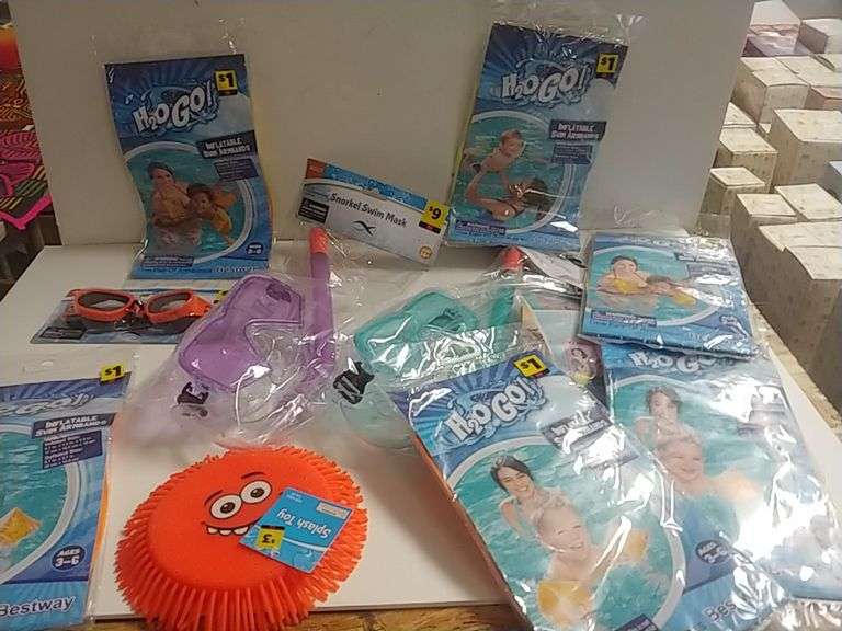 Assorted Fun Pool Items Trice Auctions