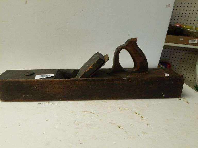 Large Vintage Wood Planer Trice Auctions