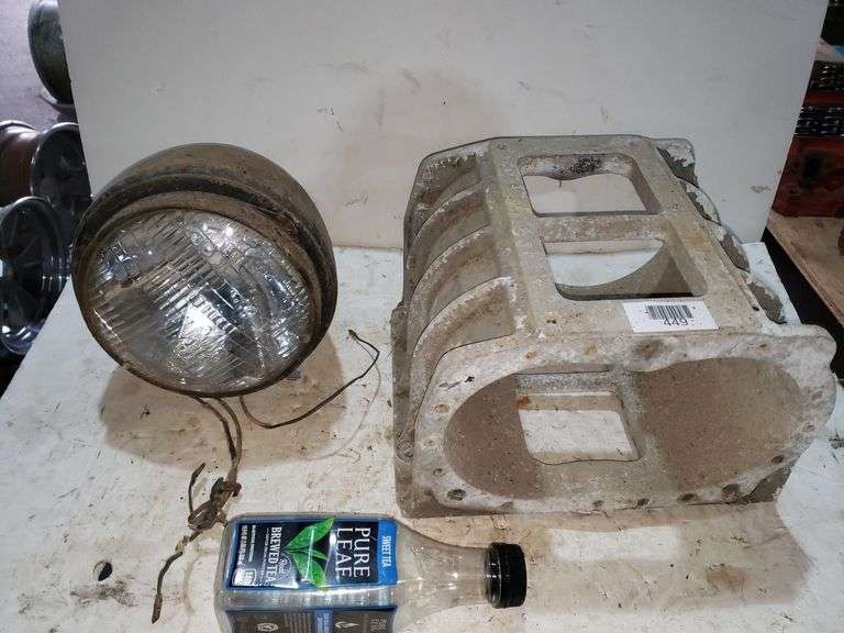 Vintage Headlight Bucket And Blower Housing Trice Auctions