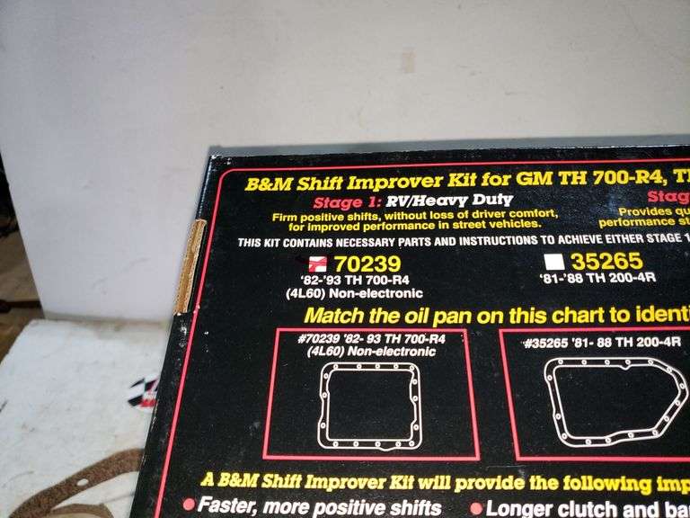 Gm 700r4 B&M Shift Kit Trice Auctions