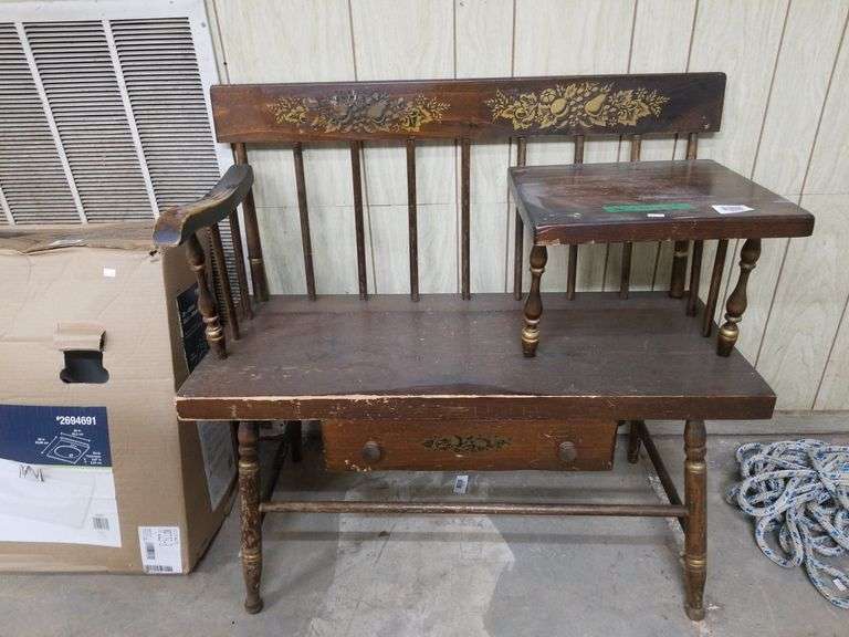 Vintage Gossip Bench Trice Auctions