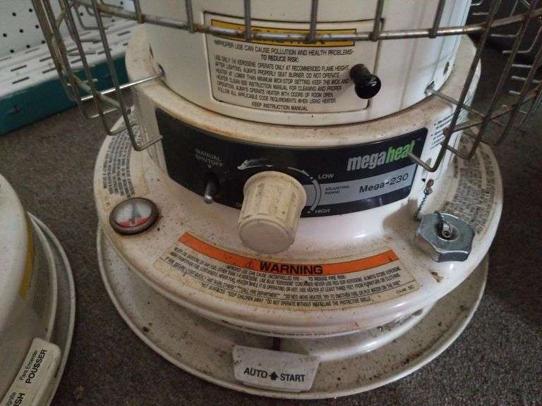Kerosene Heater, Mega Heat, Model Mega230 Trice Auctions