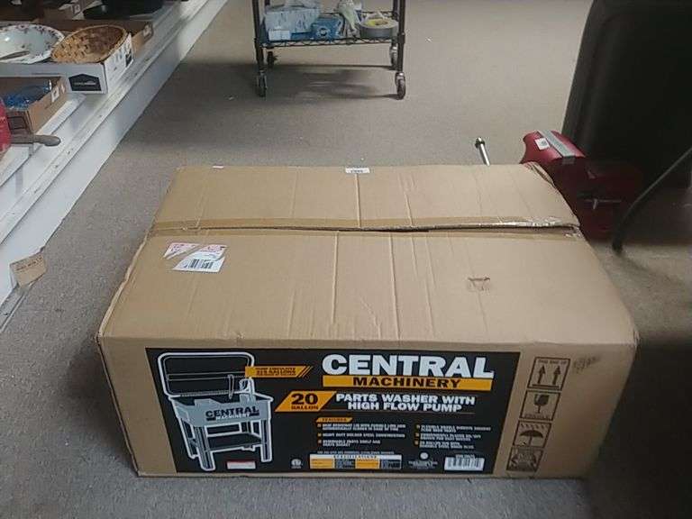 Central Machinery Parts Washer With Flow Pump Trice Auctions
