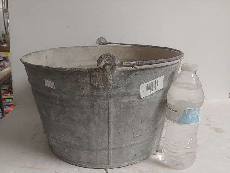 Galvanized Bucket Trice Auctions