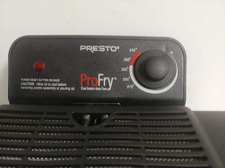 Presto Profry Deep Fryer(working) Trice Auctions